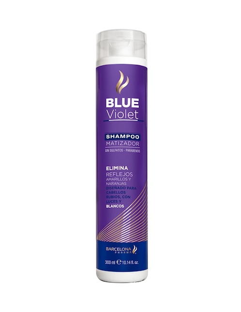 Shampoo para cabello Blue Violet Barcelona matizador