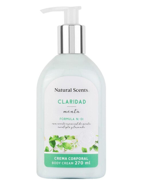 Crema corporal Natural Scents Wellness Claridad