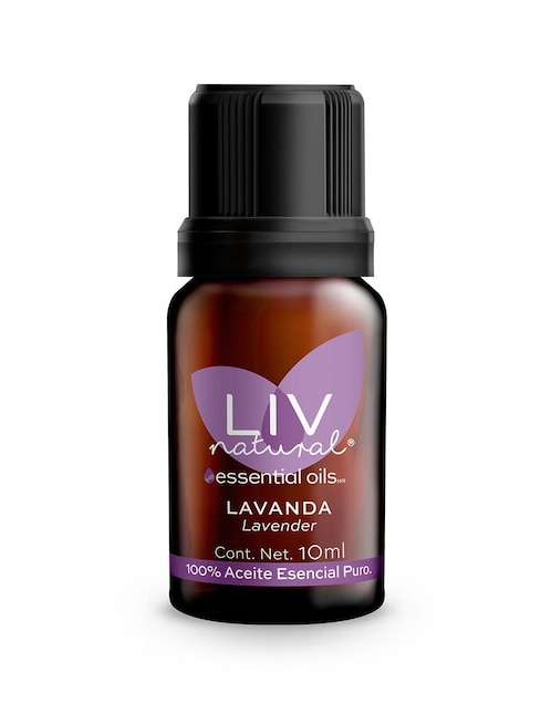 Aceite esencial de lavanda LIV Natural para difusor y aromaterapia