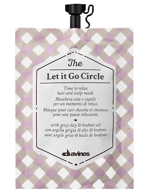 Mascarilla para cabello Davines The Let It Go Circle 50 ml