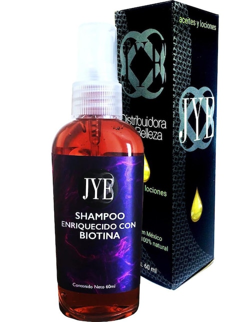Imagen de producto Shampoo anticaída para cabello enriquecido con Biotina JYE Natural