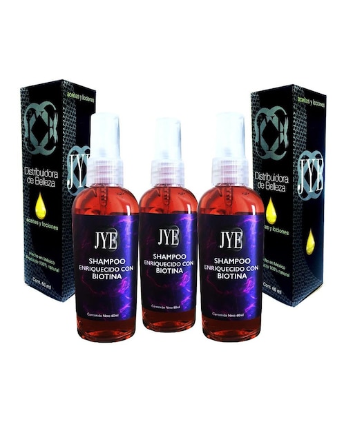 Imagen de producto Shampoo anticaída para cabello enriquecido con Biotina JYE Natural