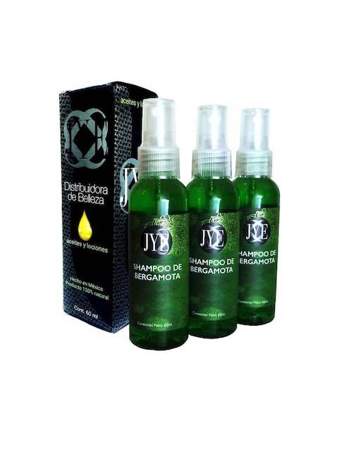 Imagen de producto Shampoo anticaída para cabello Bergamota JYE Natural