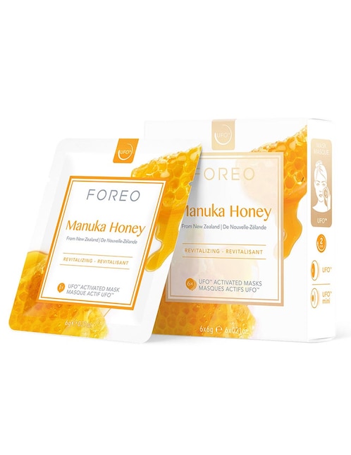 Mascarilla facial para hidratar FOREO Manuka Honey