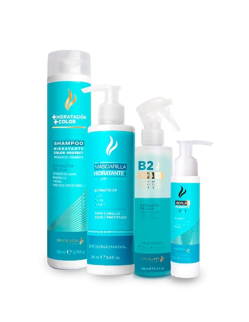 Tratamiento para capilar Pack Pharma hidratante 1