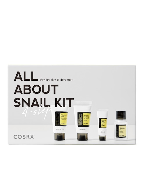 Set de 4 piezas Cosrx All About Snail