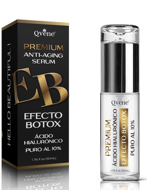 Serum antiedad facial Acido Hialuronico Puro QVENE 50ml para todo tipo de piel