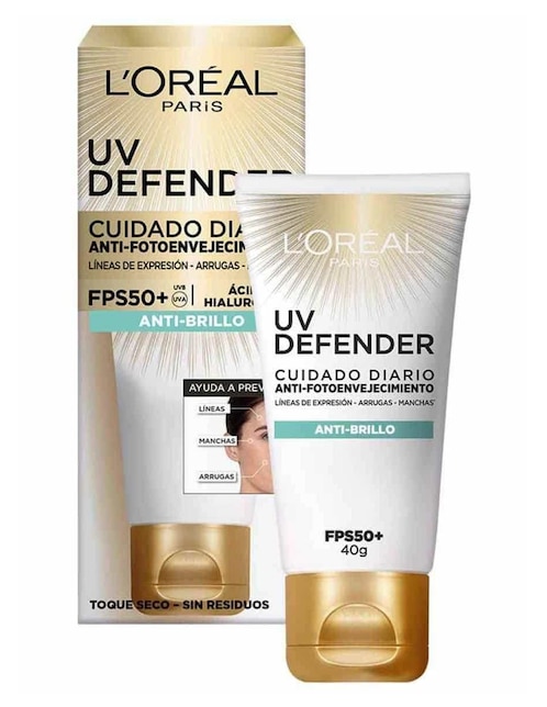 Crema facial Loreal Paris Uv Defender