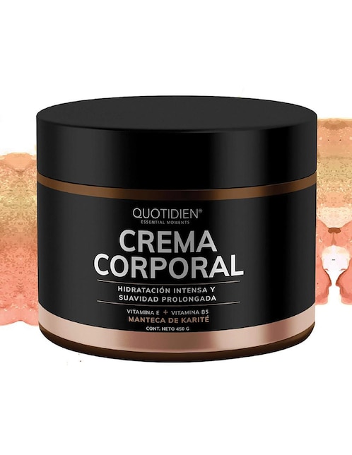 Crema para cuerpo recomendada para revitalizar día y noche Quotidien para todo tipo piel