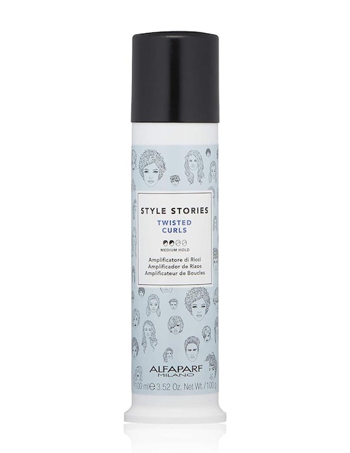 Crema para cabello rizado Twisted Curls Alfaparf Style Stories para suavizar