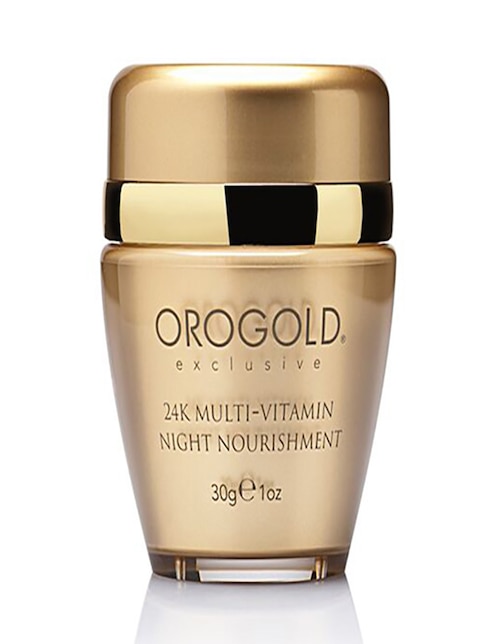 Crema facial recomendada para humectar de noche Orogold Multi Vitaminas para todo tipo piel