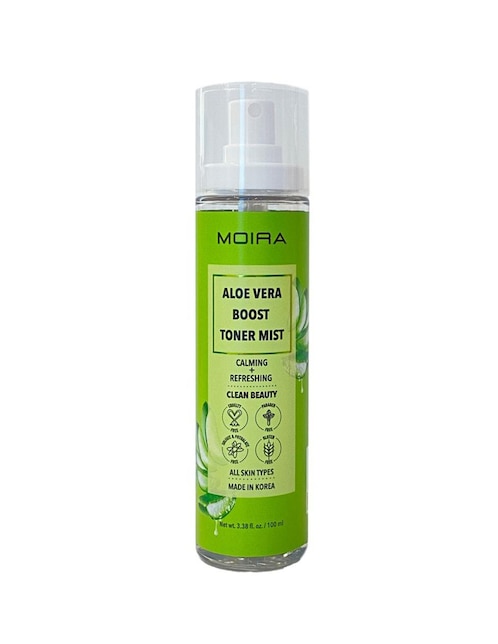 Tónico facial de aloe vera Moira Cosmetics BTM003
