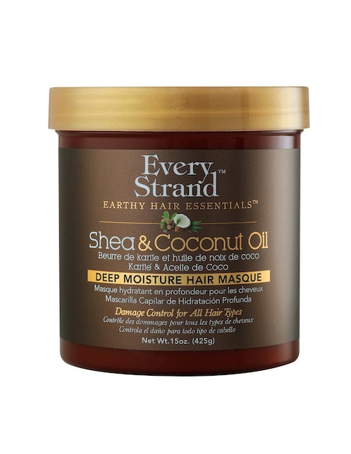 Mascarilla capilar Every Strand Shea & Coconut Oil de hidratación profunda 425 g