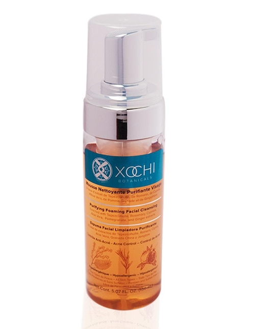 Imagen de producto Espuma facial limpiadora Xochibotanicals purificante 150 ml