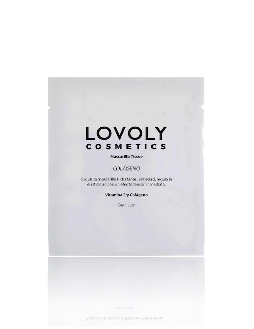 Mascarilla facial Tissue Lovoly Cosmetics colágeno
