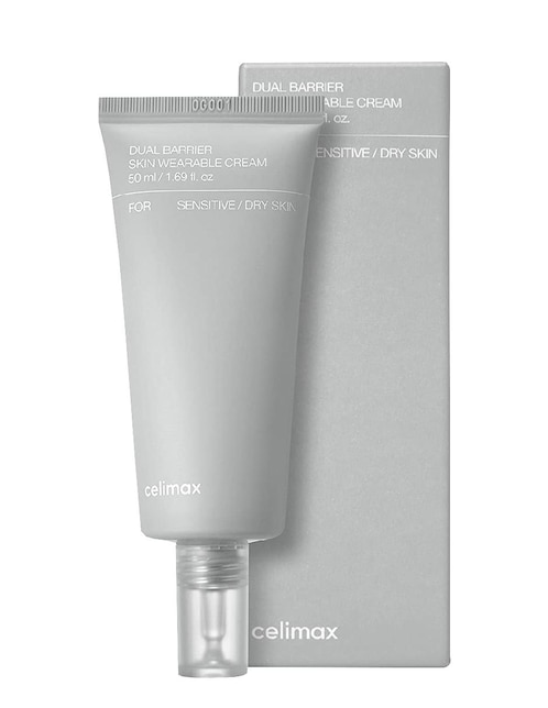 Crema facial recomendada para prevenir signos de la edad día y noche Celimax para piel seca y sensible