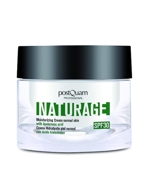 Crema facial recomendada para hidratar día Postquam para piel normal