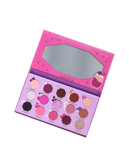 Sombra para ojos Moira Berry Blast Cosmetics 15 tonos