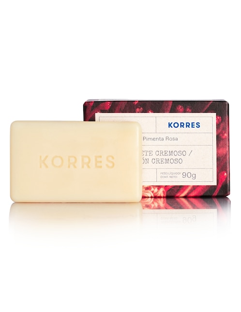 Jabón Pimienta Rosa Korres para cuerpo