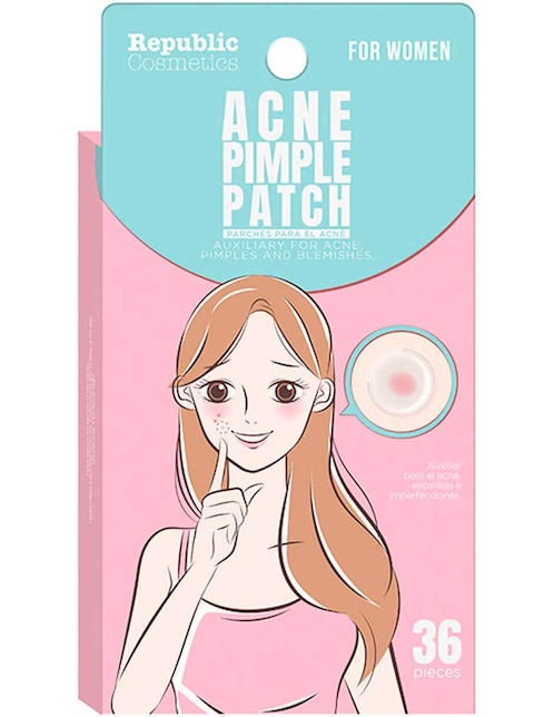 Parches para acné Republic Cosmetics
