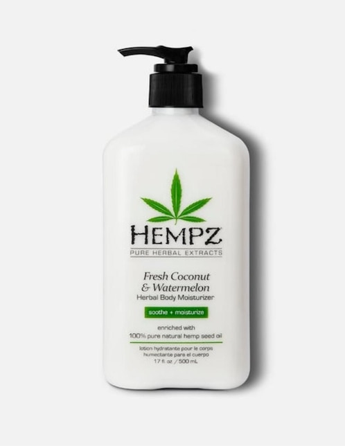 Loción hidratante Pure Herbal Extracts Hempz Fresh Coconut & Watermelon