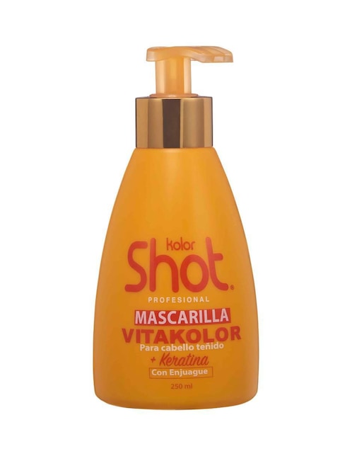 Mascarilla para cabello teñido Vitakolor KJ fortalecimiento