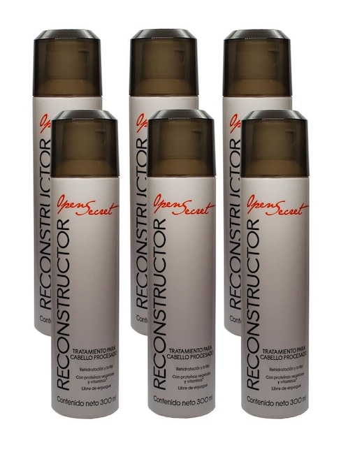 Set capilar Open Secret Reconstructor para todo tipo 6 piezas