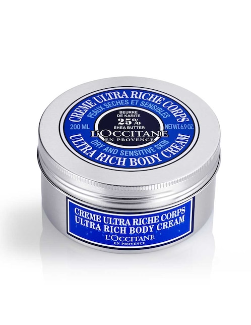 Crema para cuerpo recomendada para hidratar día y noche Loccitane para todo tipo piel