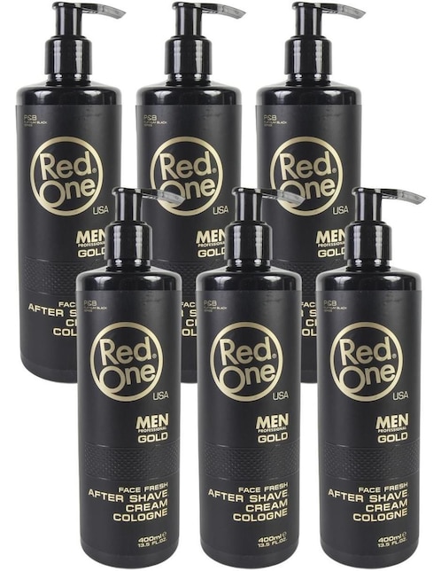 Tónico facial Aftershave Cream Gold Cologne Redone