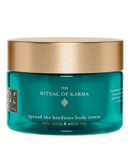 Crema corporal recomendada para hidratar día y noche The Ritual of Karma Rituals para todo tipo de piel