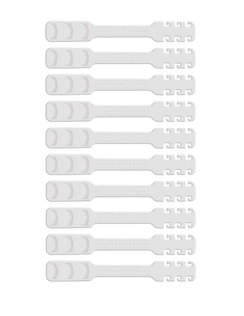 Set de Sujetadores para Cubrebocas Deppiani 10 piezas