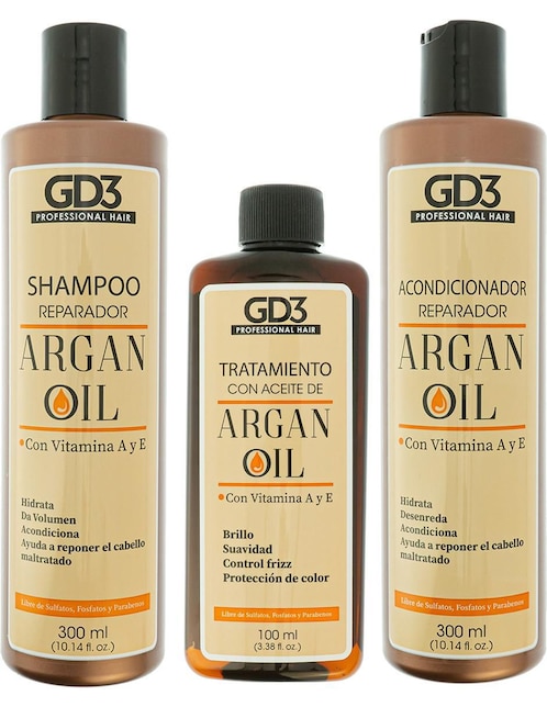 Tratamiento capilar Argan Oil GD3