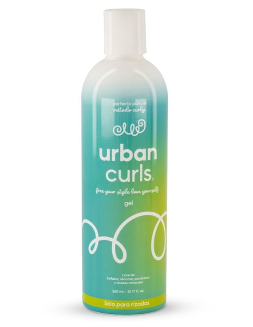 Gel gel para rizos urban curls 360 ml urban curls urban curls