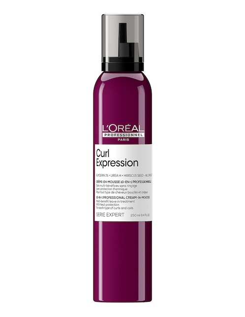Mousse para cabello rizado Curl expression 10 en 1 para aportar volumen 1