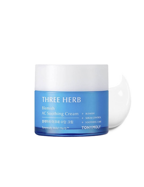 Crema facial recomendada para acné día y noche Tony Moly Acné Y Poros para piel seca y sensible