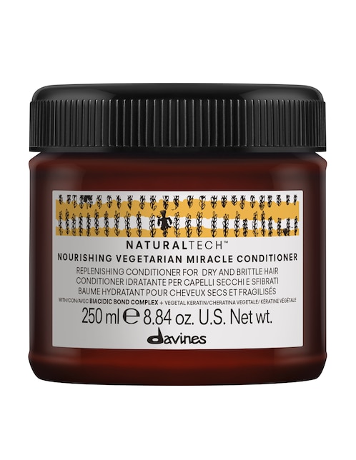 Acondicionador restaurador Nourishing vegetarian miracle conditioner Naturaltech 250 ml 1