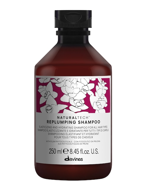 Shampoo hidratante para cabello Naturaltech Replumping 250 ml 1