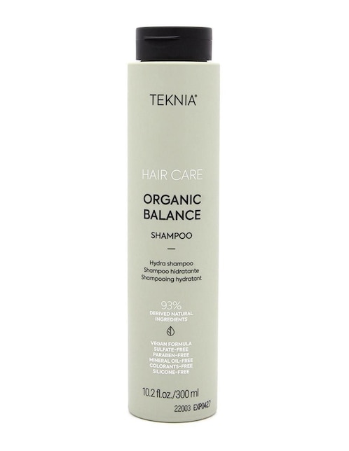 Shampoo hidratante para cabello Teknia Organic Balance Lakme Teknia