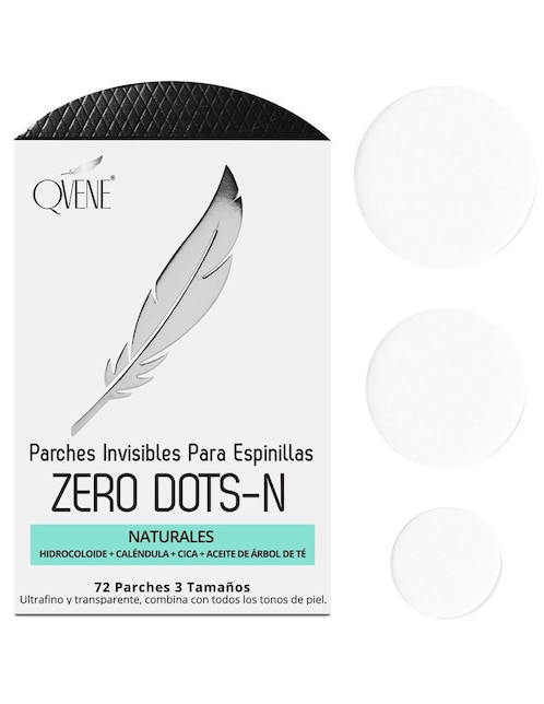 Parches para acné Zero Dots-N Naturales Qvene