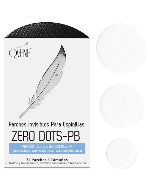 Parches para acné Zero Dots-Pb Peróxido Benzolio Qvene