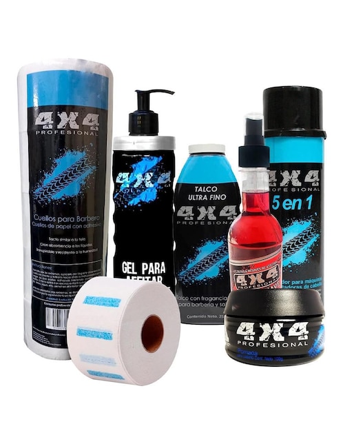 Gel Combo Barber 4x4 Professional