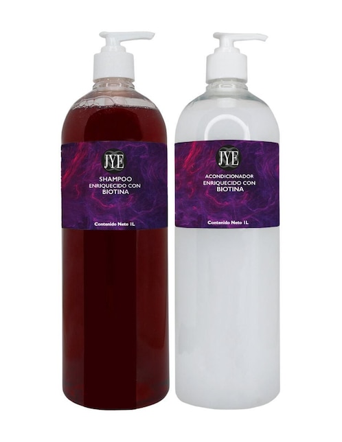 Shampoo anticaída para cabello Biotina JYE Aceites y lociones