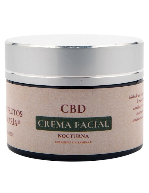 Crema facial recomendada para humectar noche Los Frutos De María para piel mixta