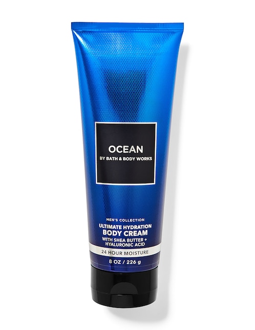 Crema para cuerpo recomendada para hidratar de día y noche Ocean Bath & Body Works Mens para todo tipo piel