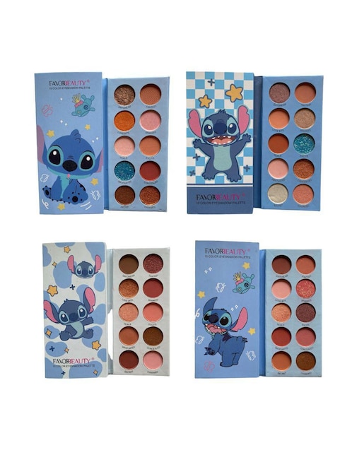 Set de paletas de sombras Favor Beauty Stitch Blue 40 tonos