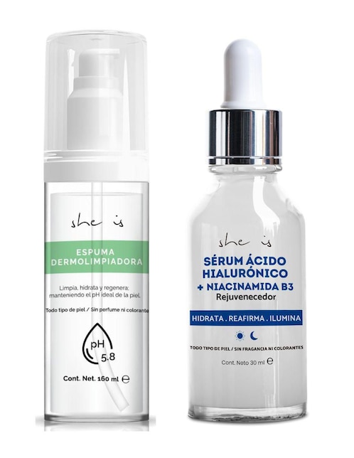 Tratamiento facial hidratante She Is Skincare