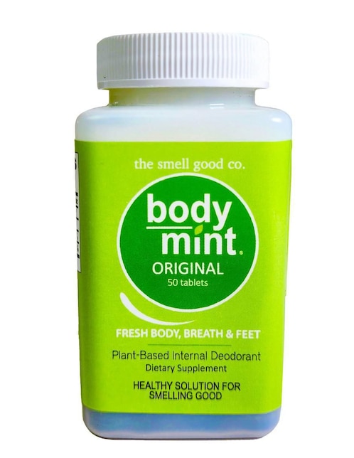 Desodorante orgánico axilas en barra Body Mint Clorofila unisex