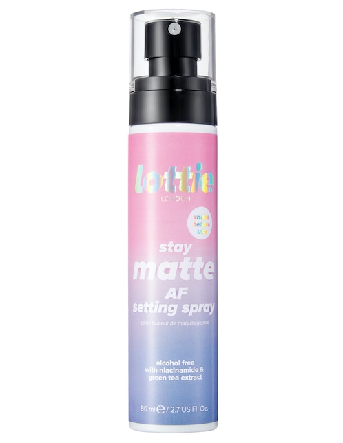 Spray fijador Lottie London matificante para rostro