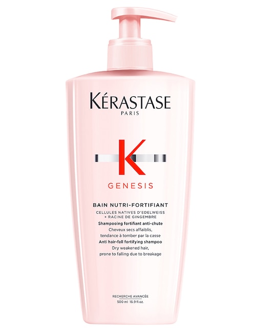 Shampoo anticaída para cabello Bain Nutri-Fortifiant Kérastase Genesis