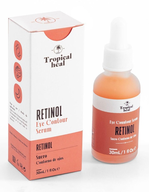 TROPICAL HEAL Sérum antiedad para contorno de ojos Retinol Tropical Heal todo tipo piel